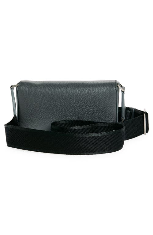 Dolce & Gabbana Dolce&gabbana Mini Deerskin Leather Shoulder Bag In Grigio
