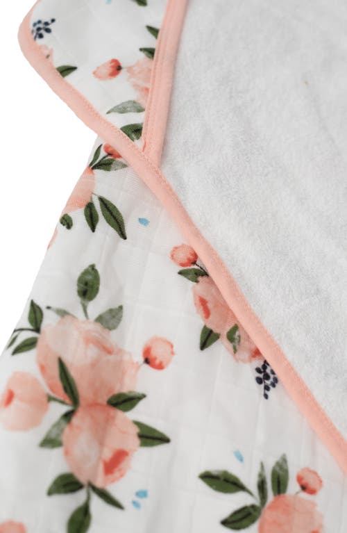 LITTLE UNICORN LITTLE UNICORN COTTON MUSLIN & TERRY HOODED TOWEL 