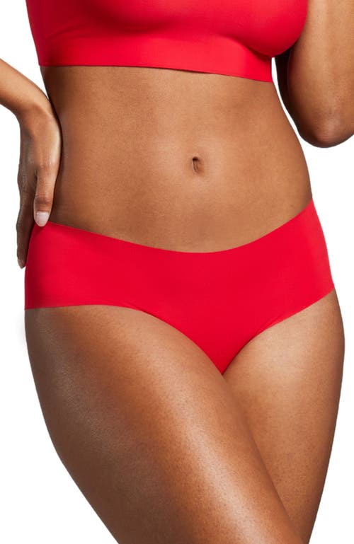 Shop Siella Microfiber Cheeky In Chilean Red