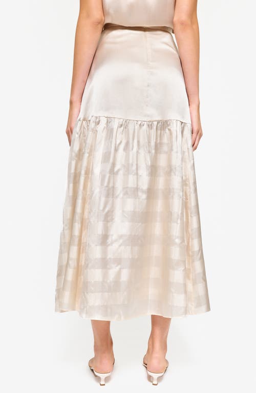 Cami Nyc Roxana Silk Skirt In Oat