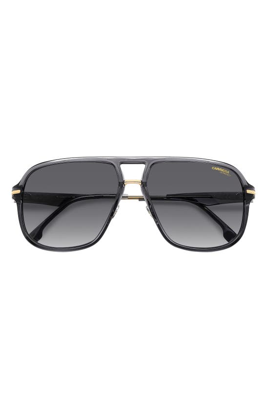 Shop Carrera Eyewear 60mm Gradient Square Sunglasses In Grey