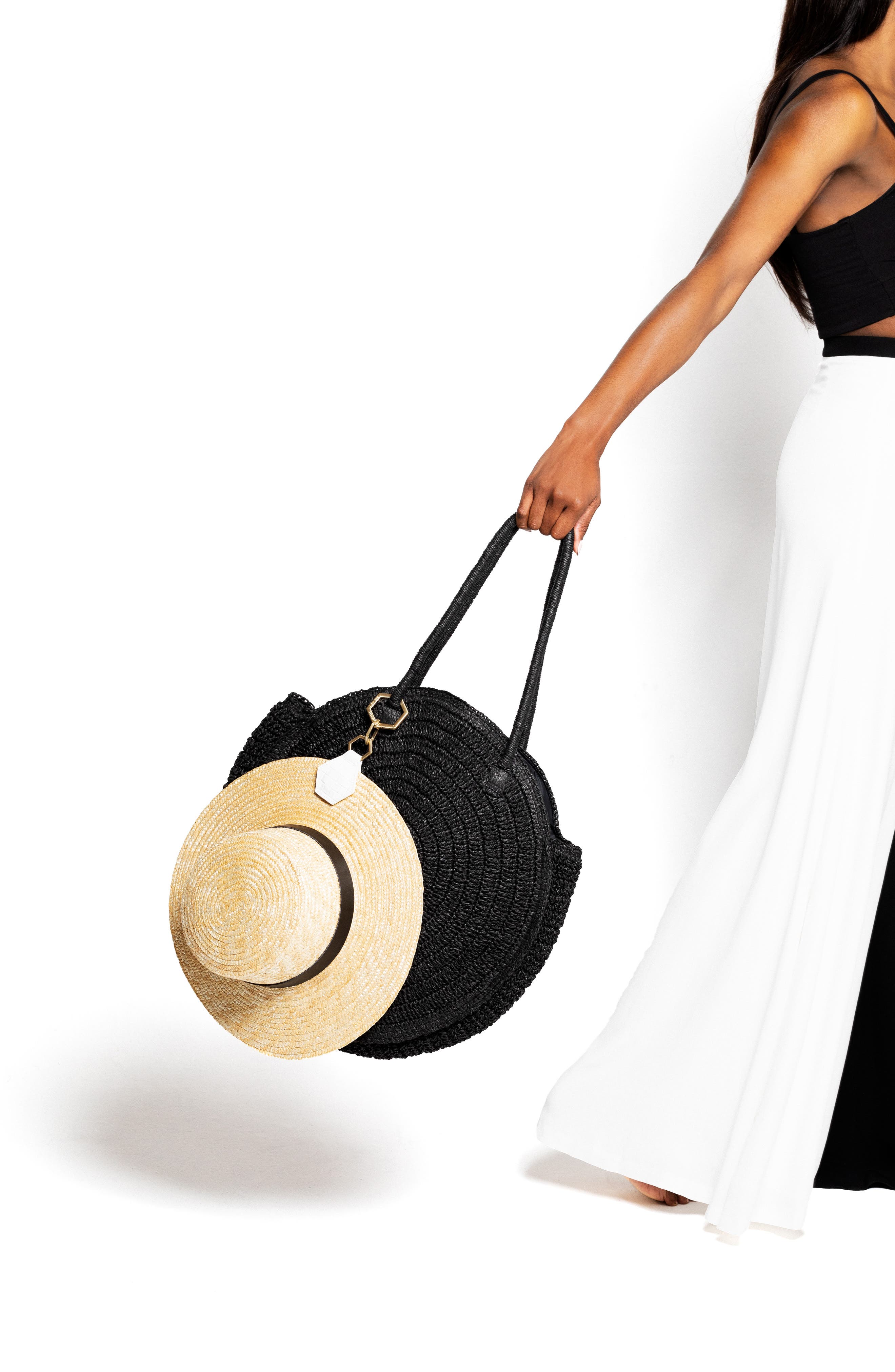 Lindsay Albanese TOPTOTE Leather Hat Holder Nordstrom