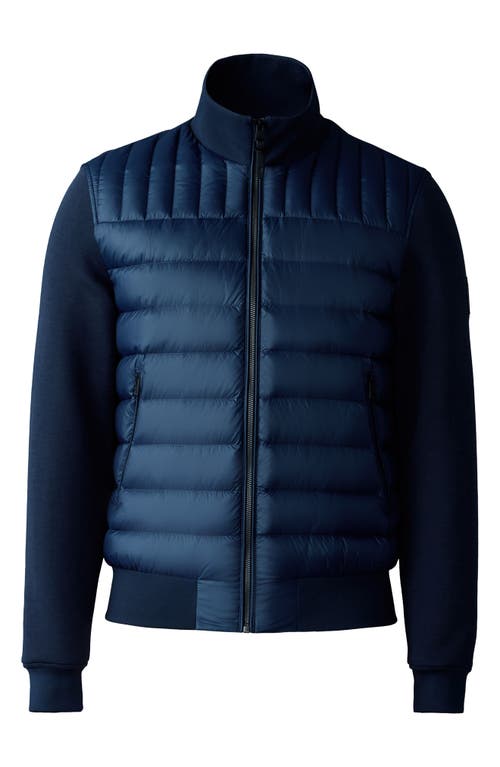Mackage Collin-r Quilted Down Puffer Jacket In Navy