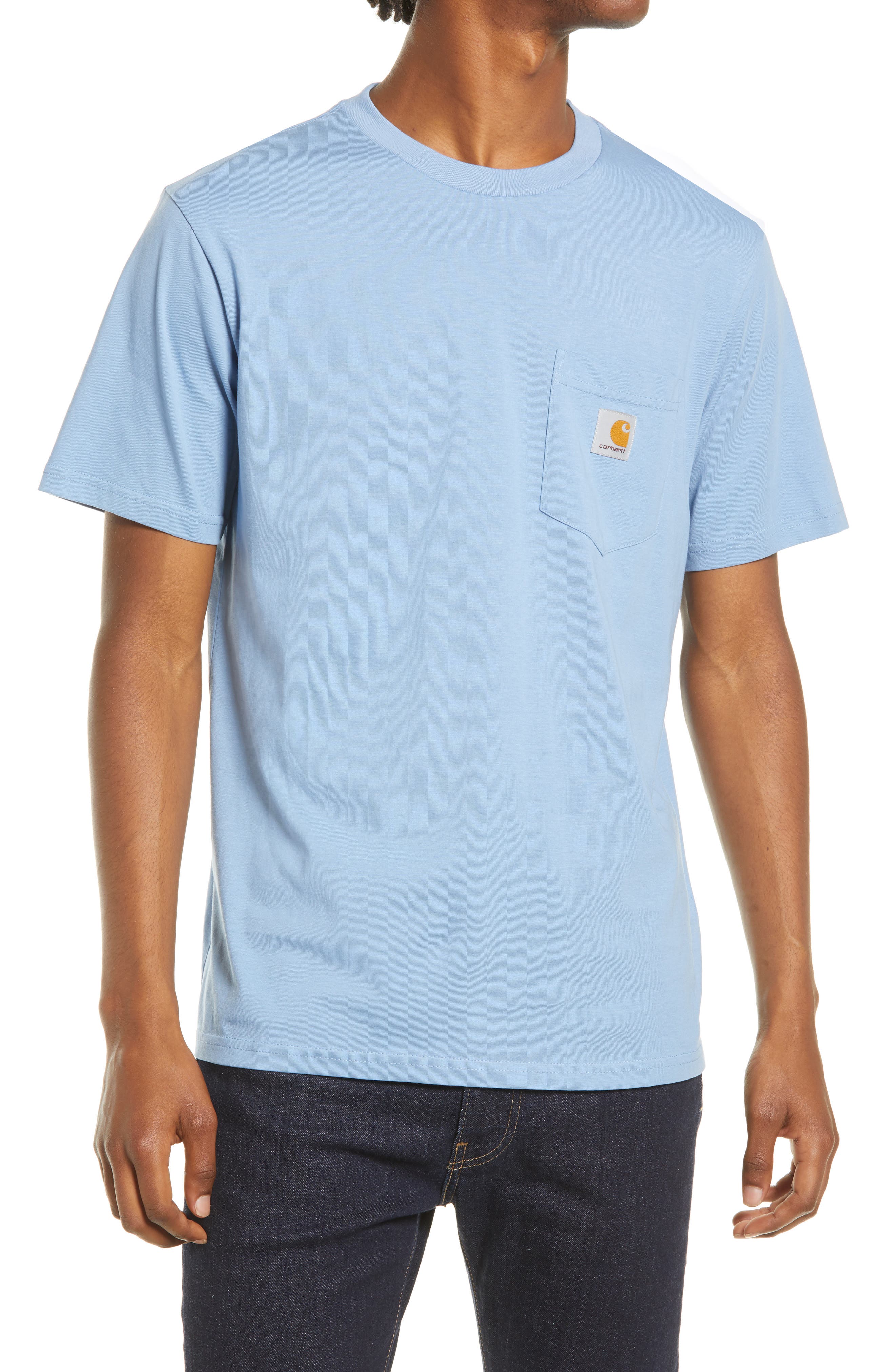 Carhartt Pocket Tee Blue 2025