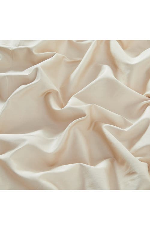 Shop Sijo Luxesoft Organic Cotton Sateen Duvet Cover In Fog