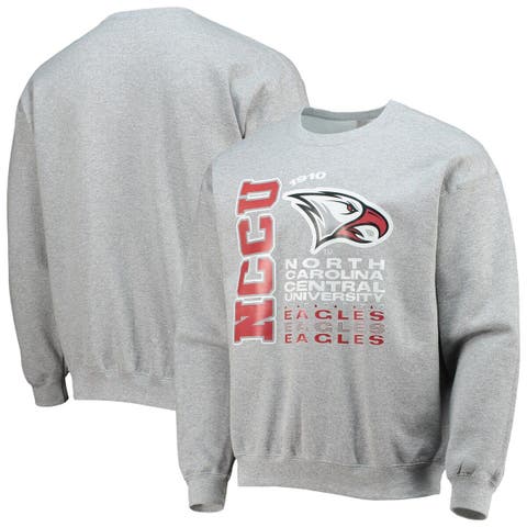 Nike Youth North Carolina Central Eagles Grey Club Fleece Mascot Name Pullover Hoodie, Boys', Small, Gray