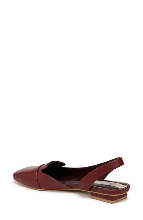 Franco Sarto Women's Teagan Square Toe Slingback Flats In Red