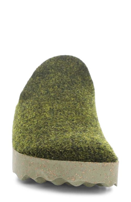 Shop Asportuguesas By Fly London Fly London Come Sneaker Mule In Forest Tweed/felt