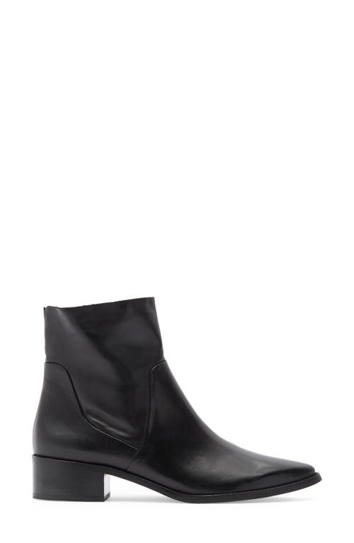 Shop Paul Green Willow Bootie In Black Leather