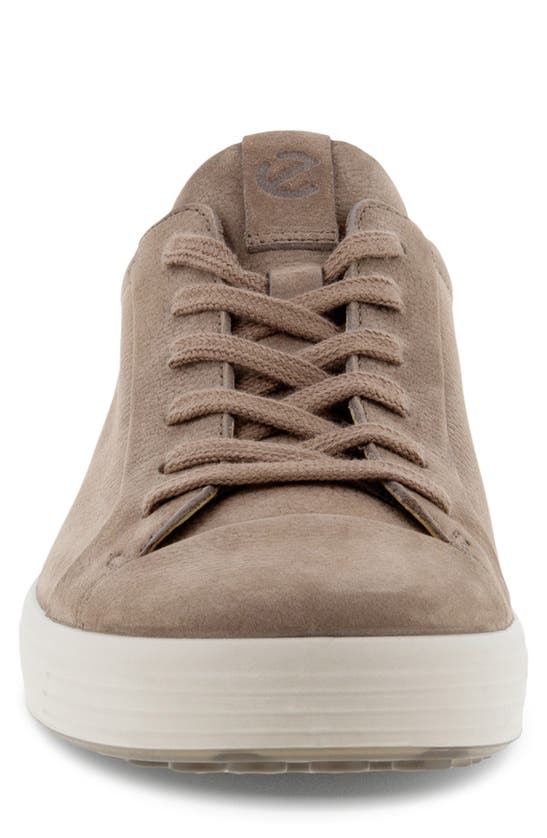 Ecco Soft 7 City Sneaker In Taupe/ Taupe