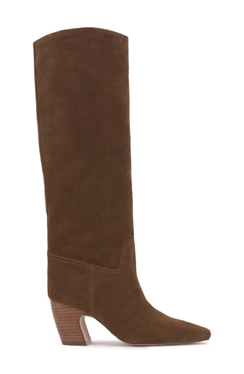 Shop Vince Camuto Cristen Knee High Boot In Reishi Suede