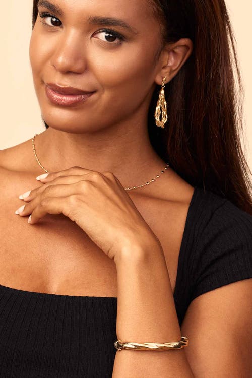 Oradina 14k Gold Arm Candy Bangle In White Gold