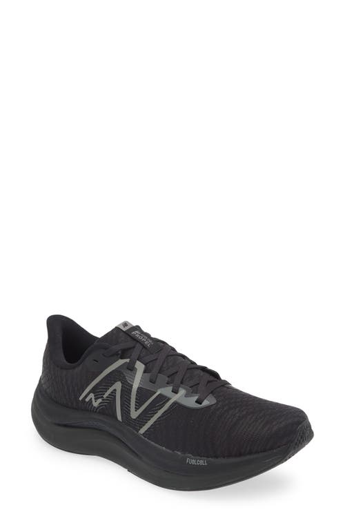 New Balance FuelCell Propel v4 Running Shoe Black/Harbor Grey at Nordstrom,