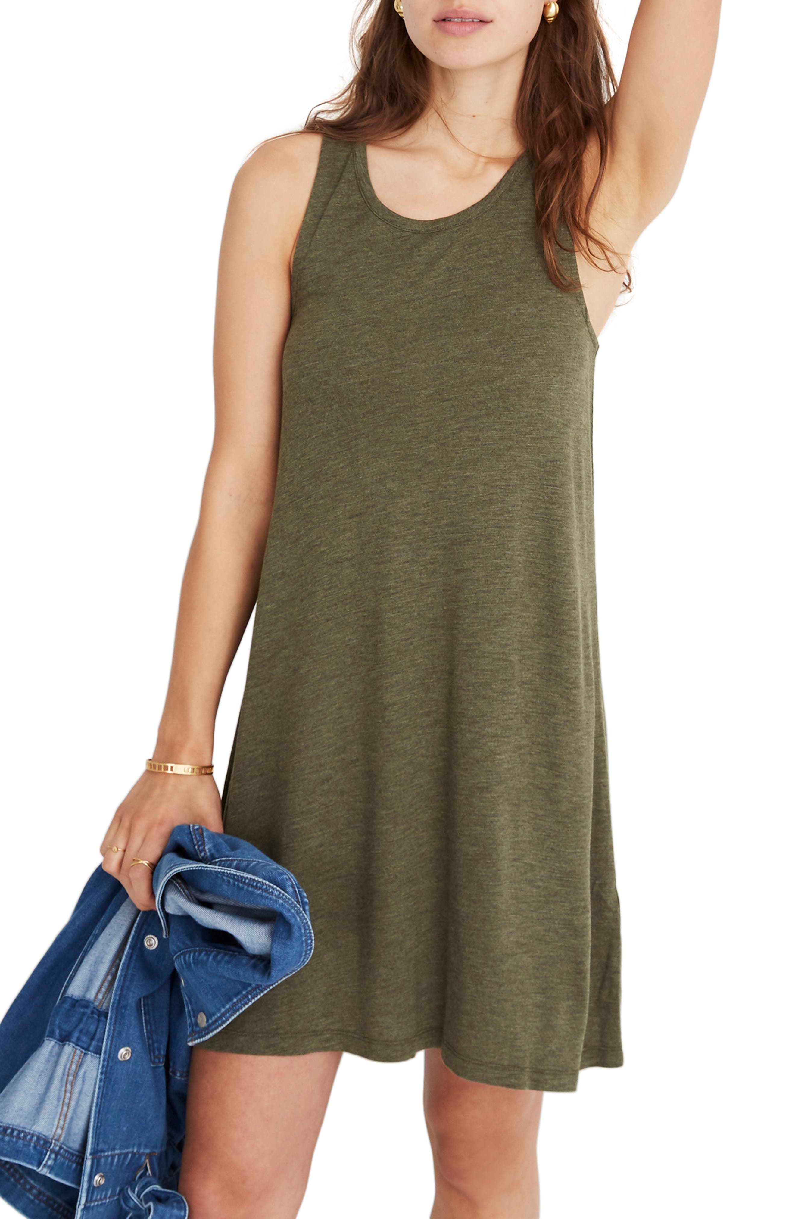 madewell highpoint tank dress