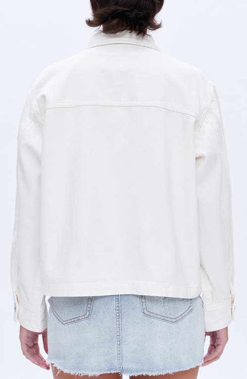 Bayeas Oversize Cotton Jacket In White