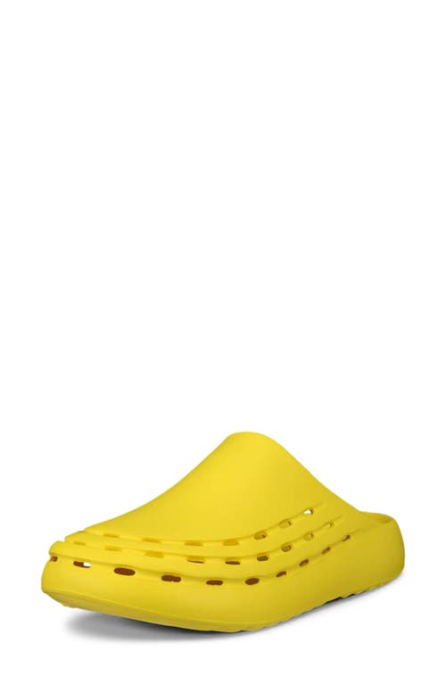 Shop Ecco Cozmo Perforated Mule In Buttercup