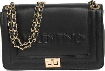 VALENTINO BY MARIO VALENTINO Alice Logo Embossed Shoulder Bag ...