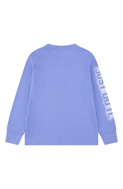 Shop Nike Kids' Powder Play Long Sleeve Graphic T-shirt In Royal Pulse