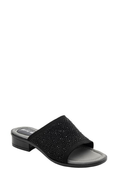 Premium Slide Sandal in Black