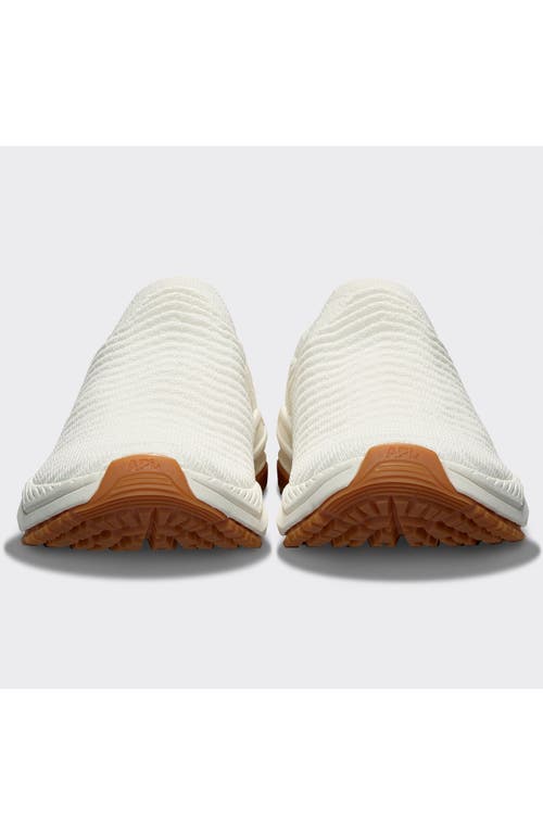 Apl Athletic Propulsion Labs Techloom Traveler Slip-ons In Ivory/tan