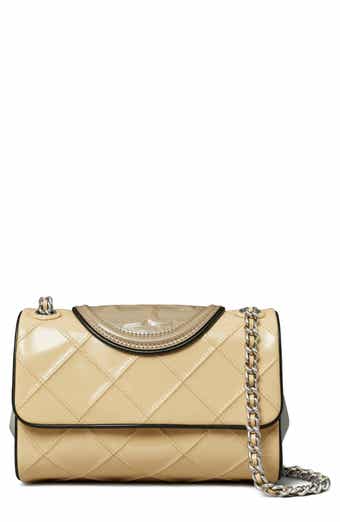 $798 tory Burch Fleming Soft Convertible Shoulder Bag Green White leather -  VELCH TECHNOLOGY