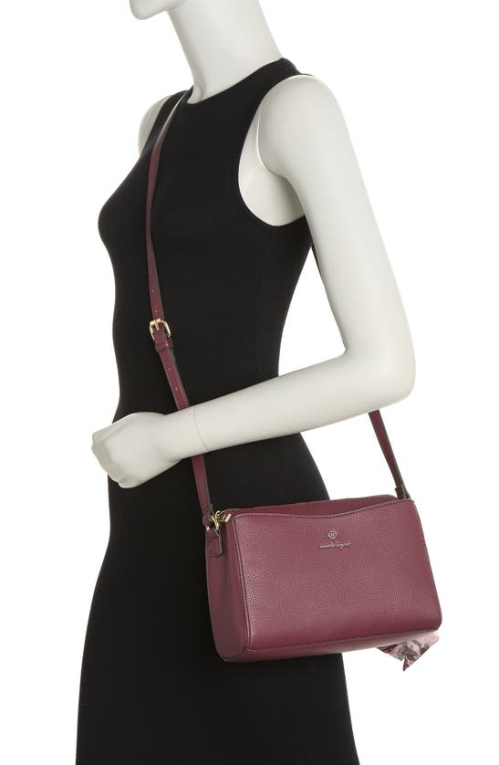 Nanette Lepore Lidia Crossbody With Scarf In Black
