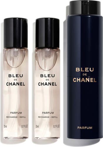 CHANEL BLEU DE CHANEL Parfum Twist & Spray Refill Set | Nordstrom