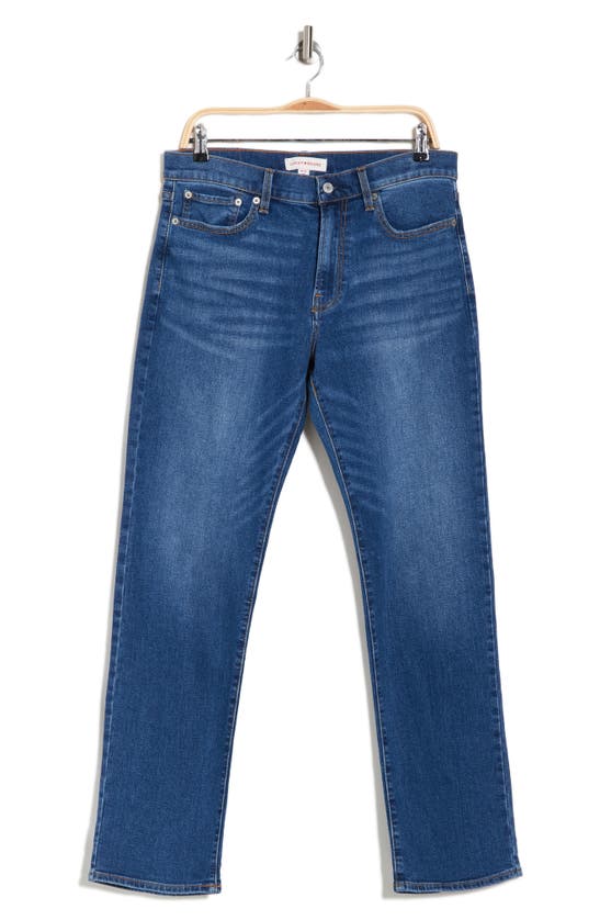 Shop Lucky Brand 363 Straight Leg Jeans In Red Stable