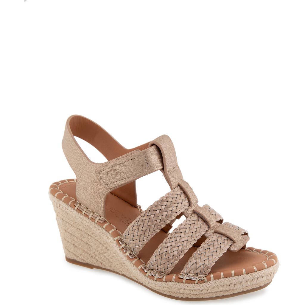 GENTLE SOULS BY KENNETH COLE GENTLE SOULS CAPLIN SLINGBACK ESPADRILLE PLATFORM WEDGE SANDAL