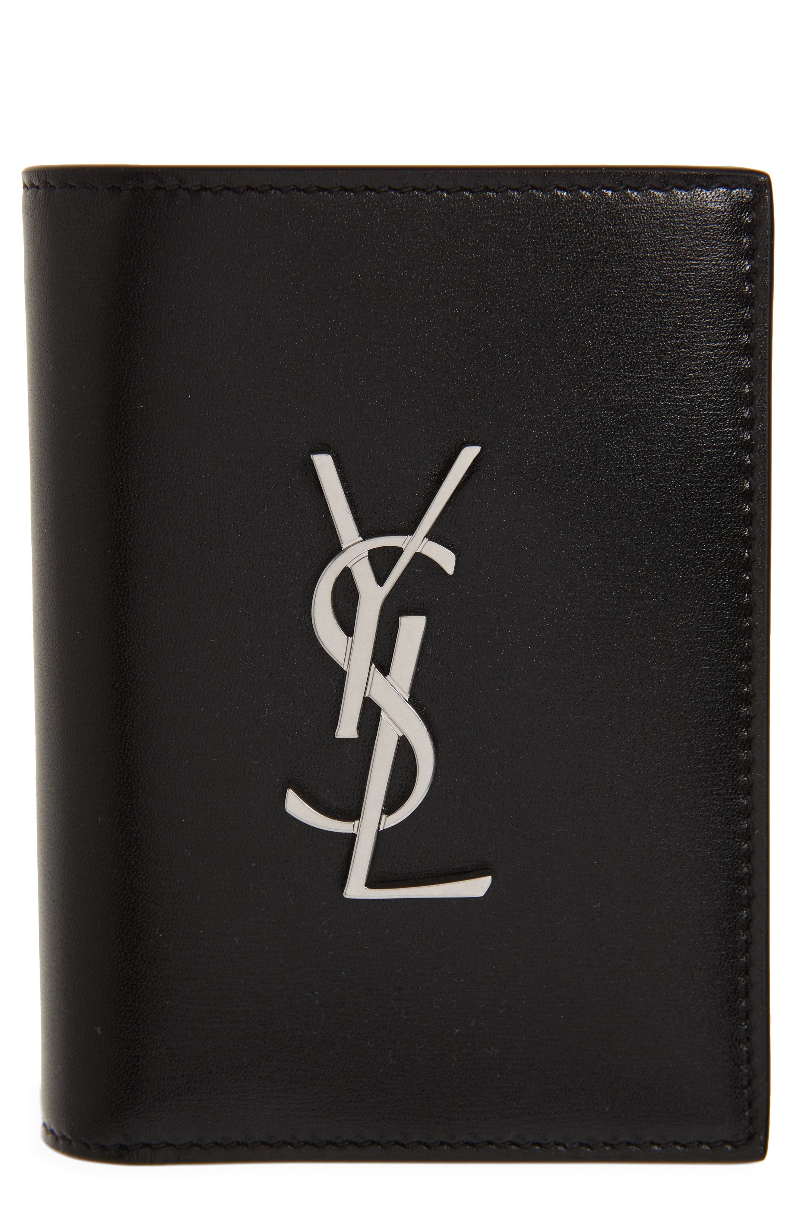 ysl mens leather wallet