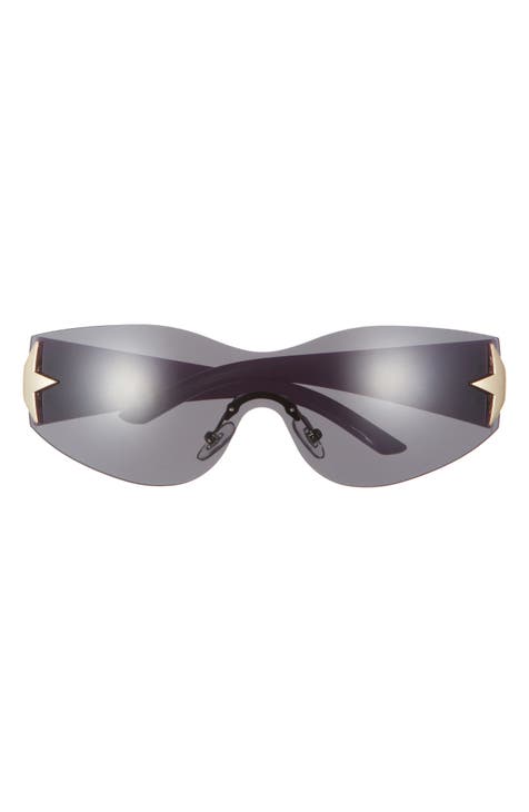 Rimless Star Shield Sunglasses