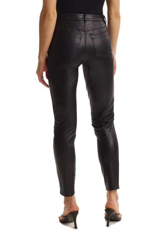 Commando Faux Leather Five-pocket Pants In Black