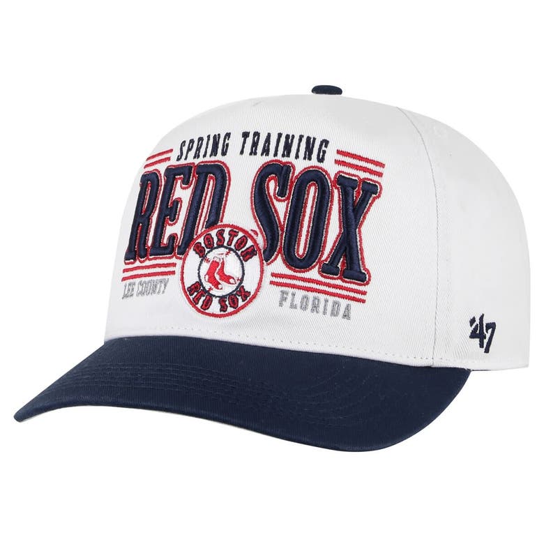 Shop 47 ' White Boston Red Sox 2024 Spring Training Oceanside Hitch Adjustable Hat