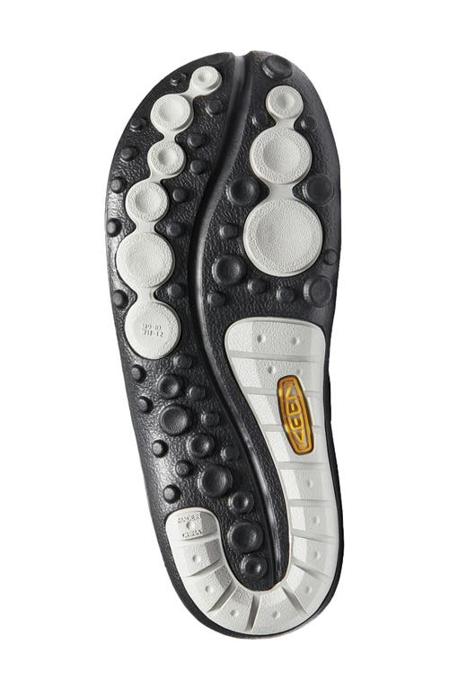 Keen Shanti Slide Sandal In Black/dawn Blue