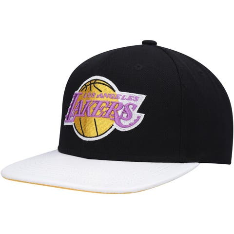 Mitchell & Ness Los Angeles Lakers Team Ground 2.0 Hardwood Classic Dad  Strapback Hat