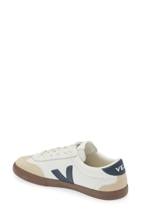 Veja Volley Leather Sneakers - Women's - Leather In White Nautico Bark