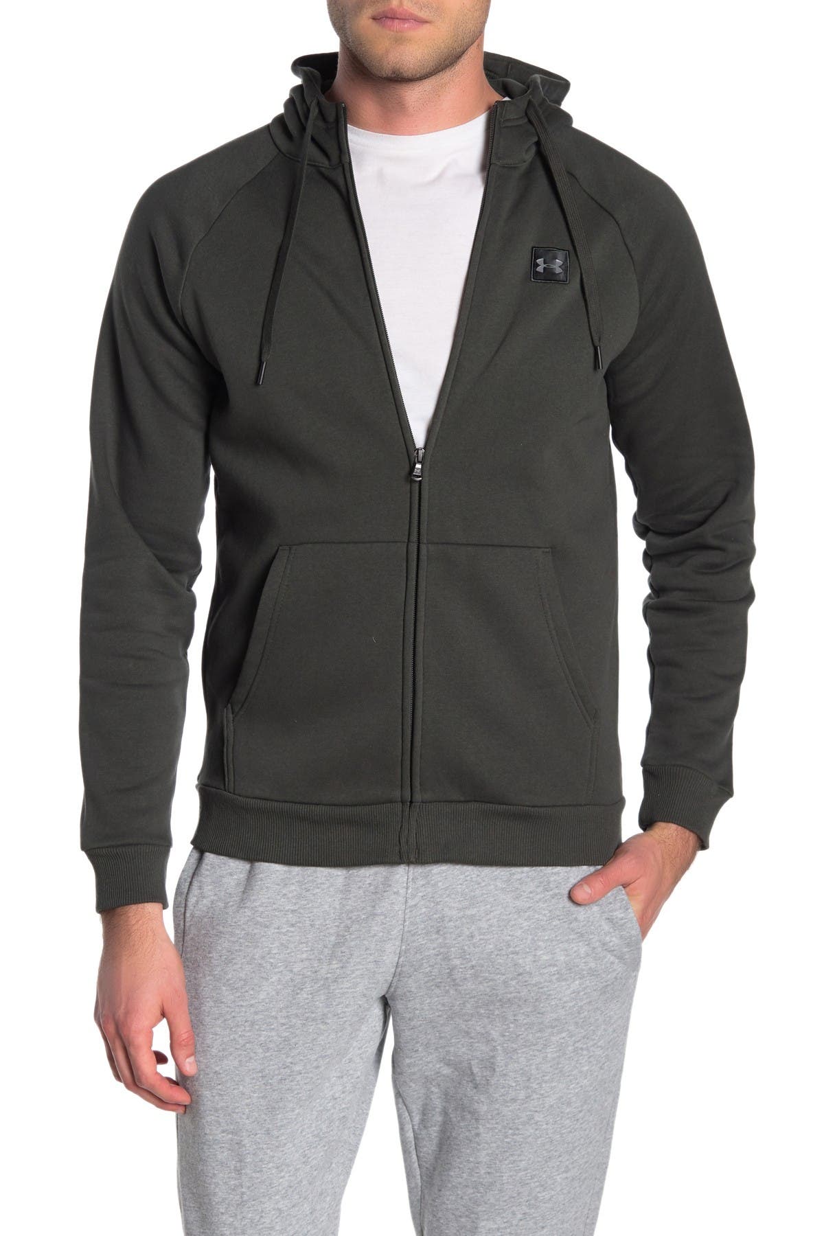 under armour rival fleece full zip hoodie