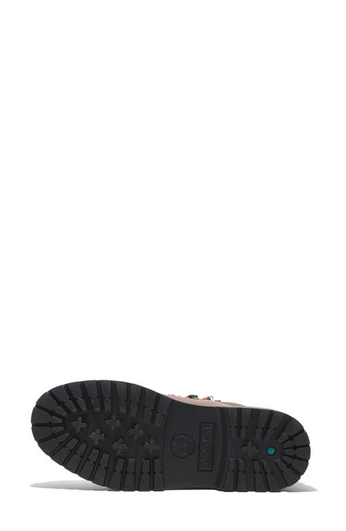 Timberland Stone Street Platform Boot In Rust Full Grain