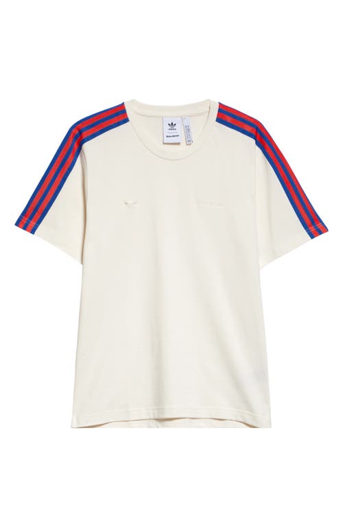 Shop Y-3 Adidas X Wales Bonner X Wales Bonner Set-in Cotton T-shirt In Chalk White