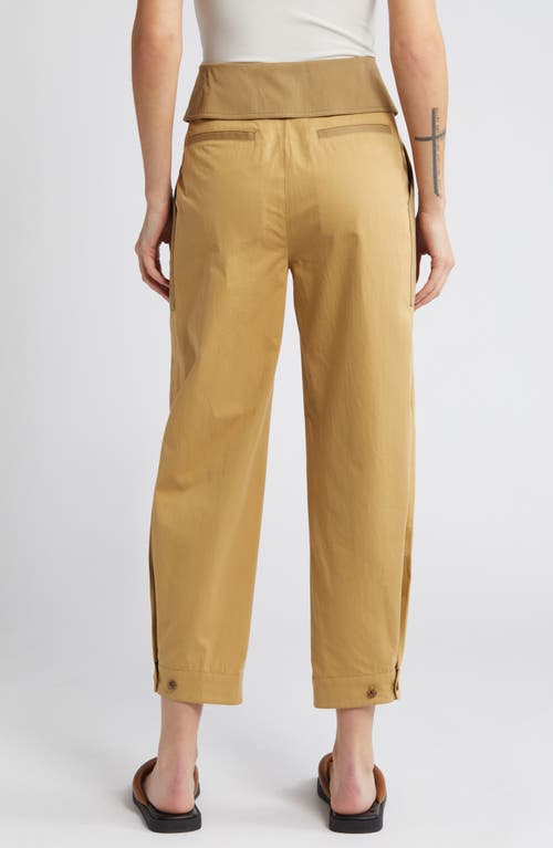 FRAME FRAME FOLDOVER CROP PANTS