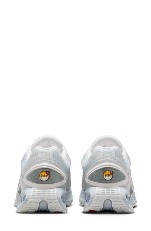 Shop Nike Air Max Dn Sneaker In White/metallic Silver