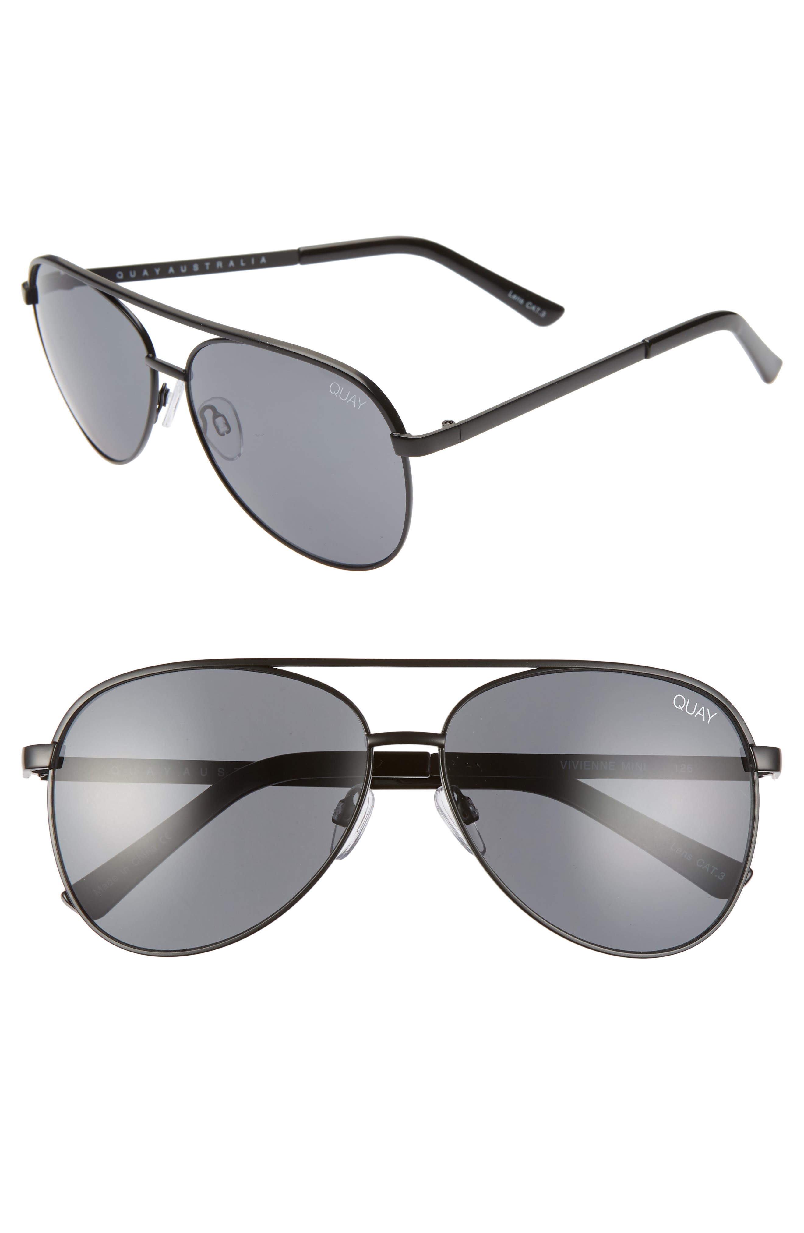Quay Australia Vivienne 60mm Aviator Sunglasses Nordstrom