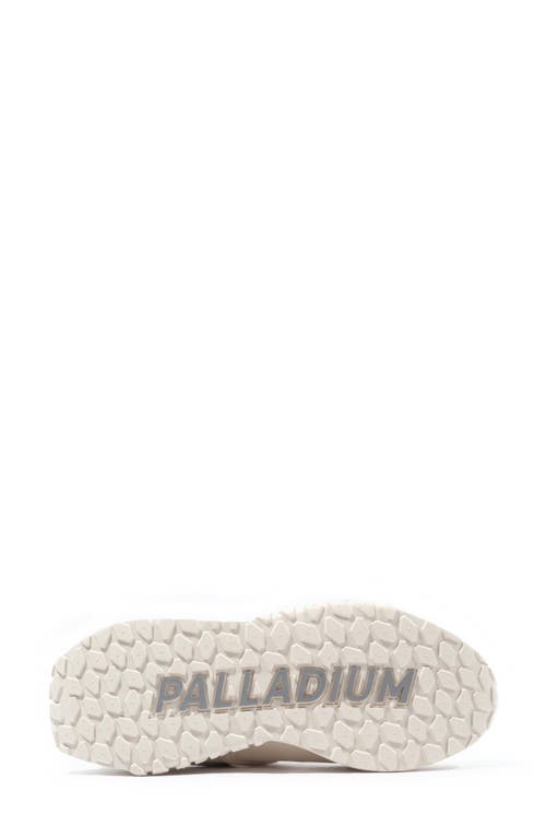 Palladium Trooprunner Sneaker In White Cap Gray