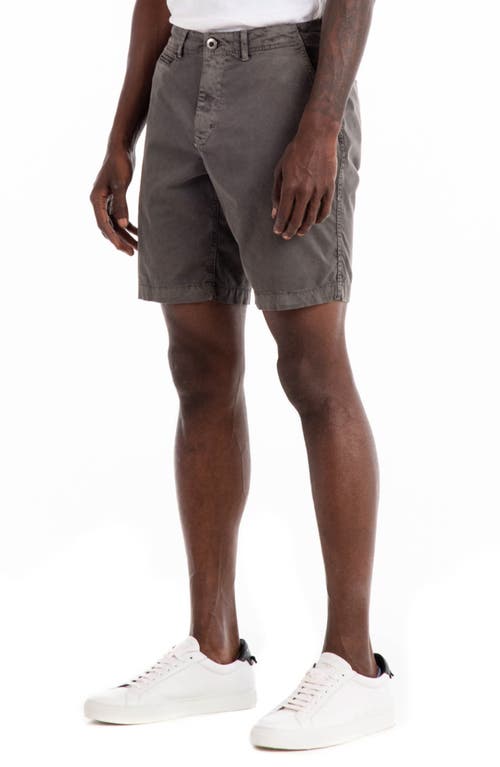 Shop Original Paperbacks Walden Chino Shorts In Fog