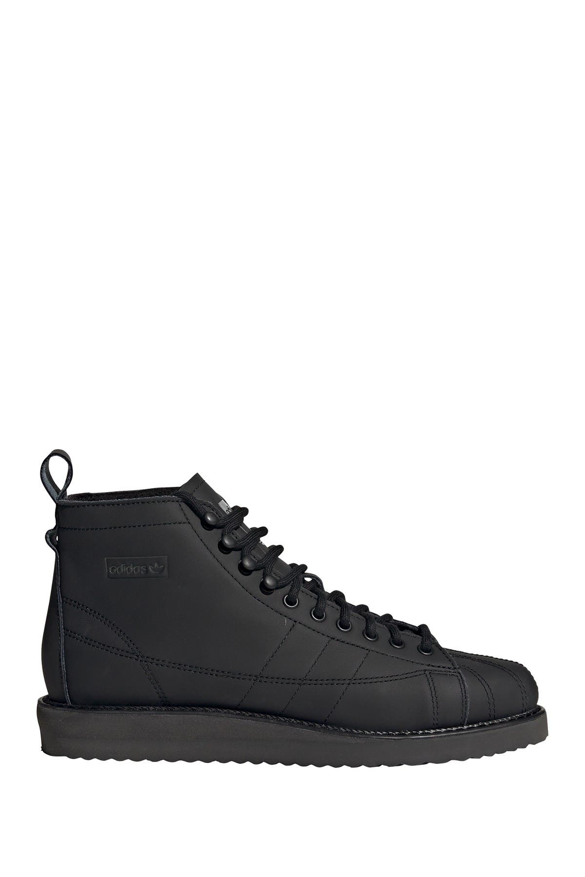 adidas superstar boot black