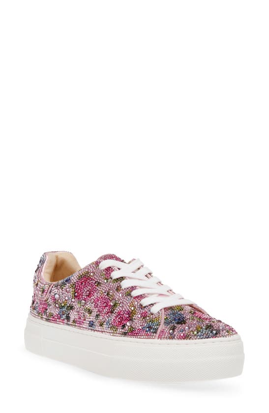 Betsey Johnson Women's Sidny Sneakers Women's Shoes In Floral Mul