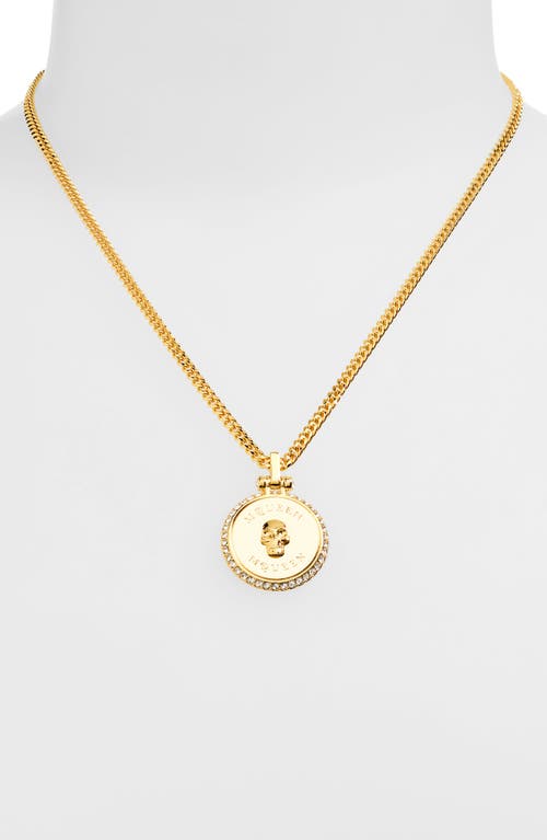 ALEXANDER MCQUEEN MCQUEEN SOVEREIGN SKULL PENDANT NECKLACE