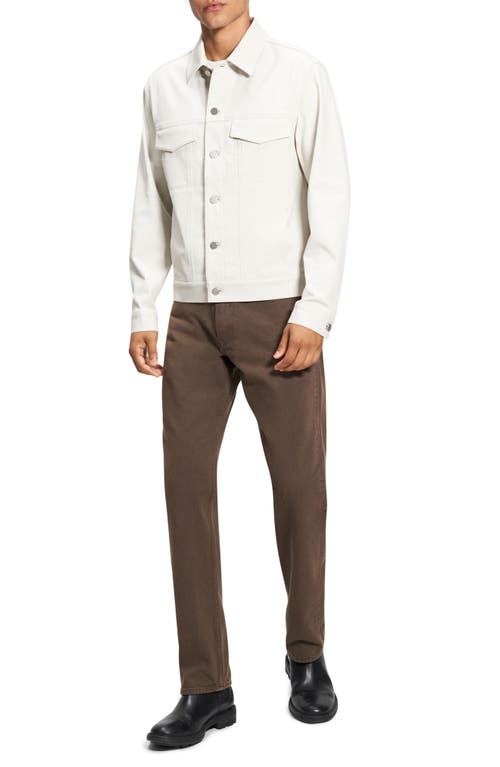 THEORY THEORY RIVER TWILL TRUCKER JACKER