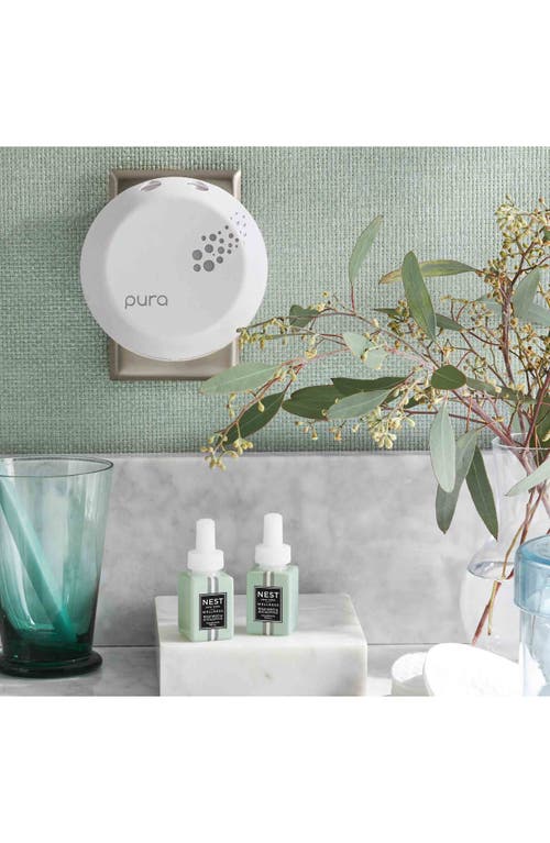 Shop Nest New York X Pura Home Fragrance Diffuser Refill Duo In Wild Mint Eucalyptus