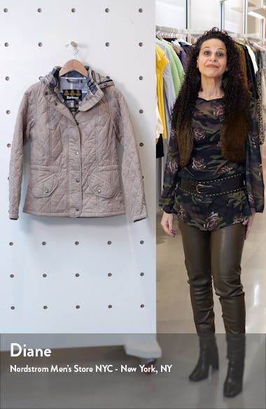 millfire diamond quilted jacket